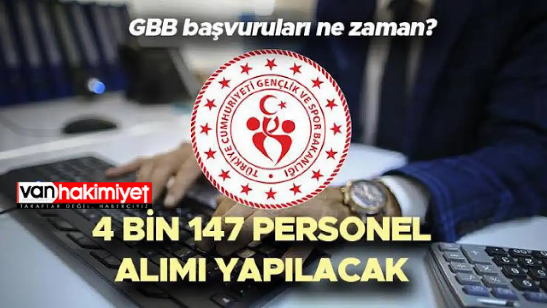 Bakan Kasapoğlu GSB'ye 4 bin personel alınacağını duyurdu! GSB Başvuru şartları nelerdir?