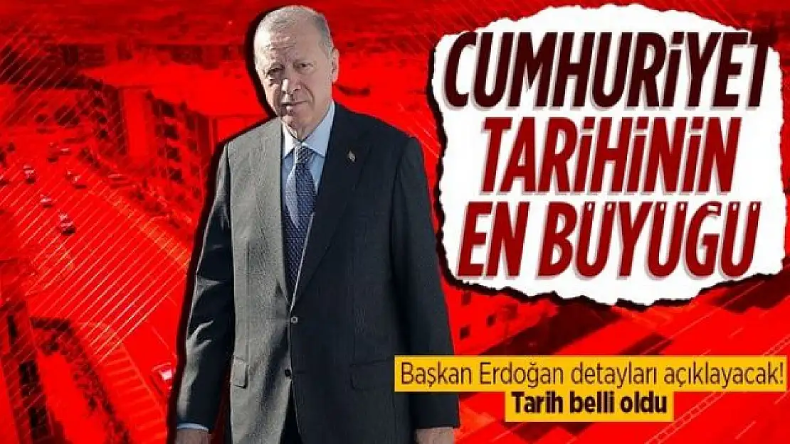 Gözler 13 Eylül'de! Cumhurbaşkanı Erdoğan sosyal konut projesinin detaylarını açıkladı