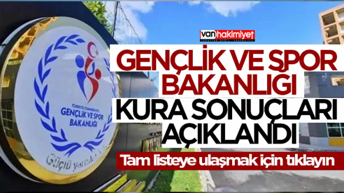 GSB İşçi alımı 1017 işçi kura sonuçları açıklandı! Tam liste için tıklayın...