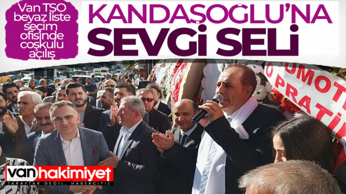 Kandaşoğlu'ndan görkemli seçim ofisi açılışı