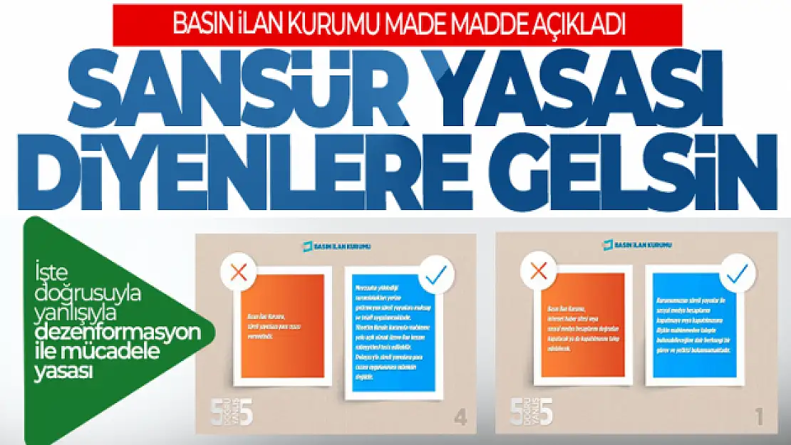 Basın İlan Kurumu'ndan 5 iddiaya, karşılaştırmalı yanıt! Tüm soru işaretleri giderildi