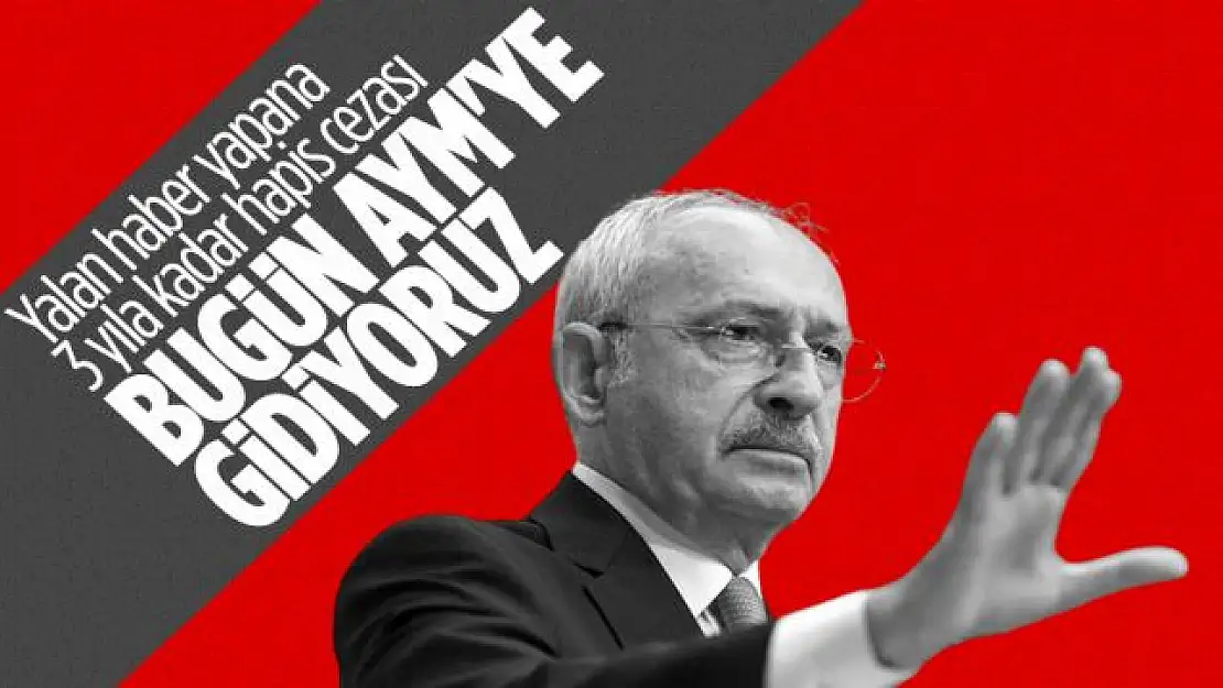 Kemal Kılıçdaroğlu: 29'uncu maddeyi Anayasa Mahkemesi'ne götüreceğiz