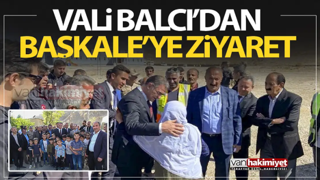 Vali Balcı'dan Esenyamaç mahallesine ziyaret