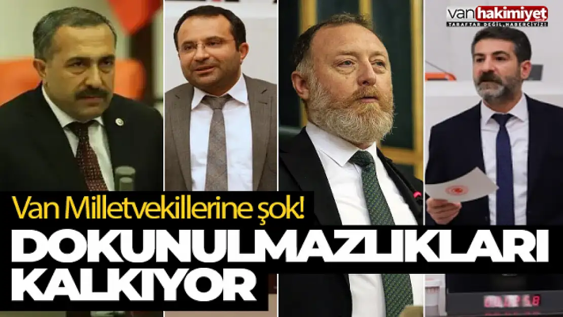 Van Milletvekillerinin dokunulmazlık dosyaları TBMM'de