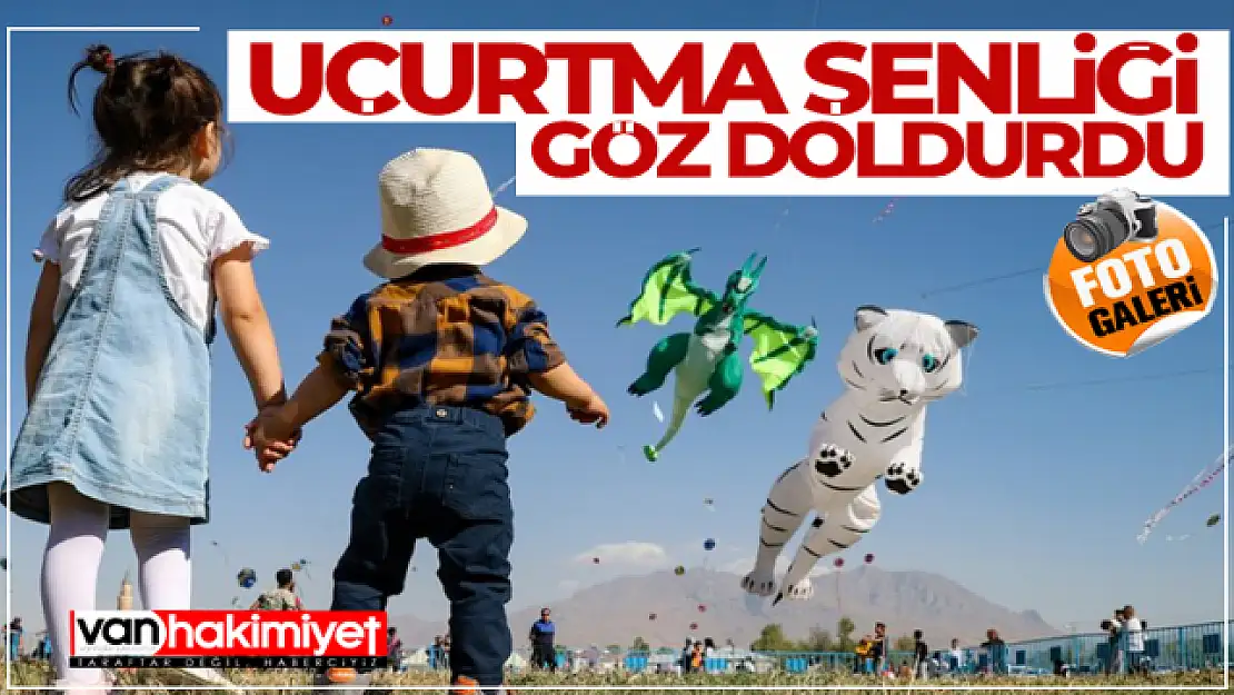 Van'da uçurtma şenliği