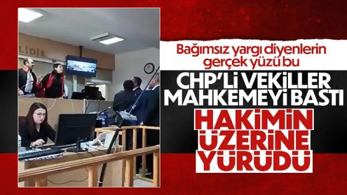 Yalova Belediyesi'nin yolsuzluk davasında CHP'lilerden mahkeme heyetine hakaret