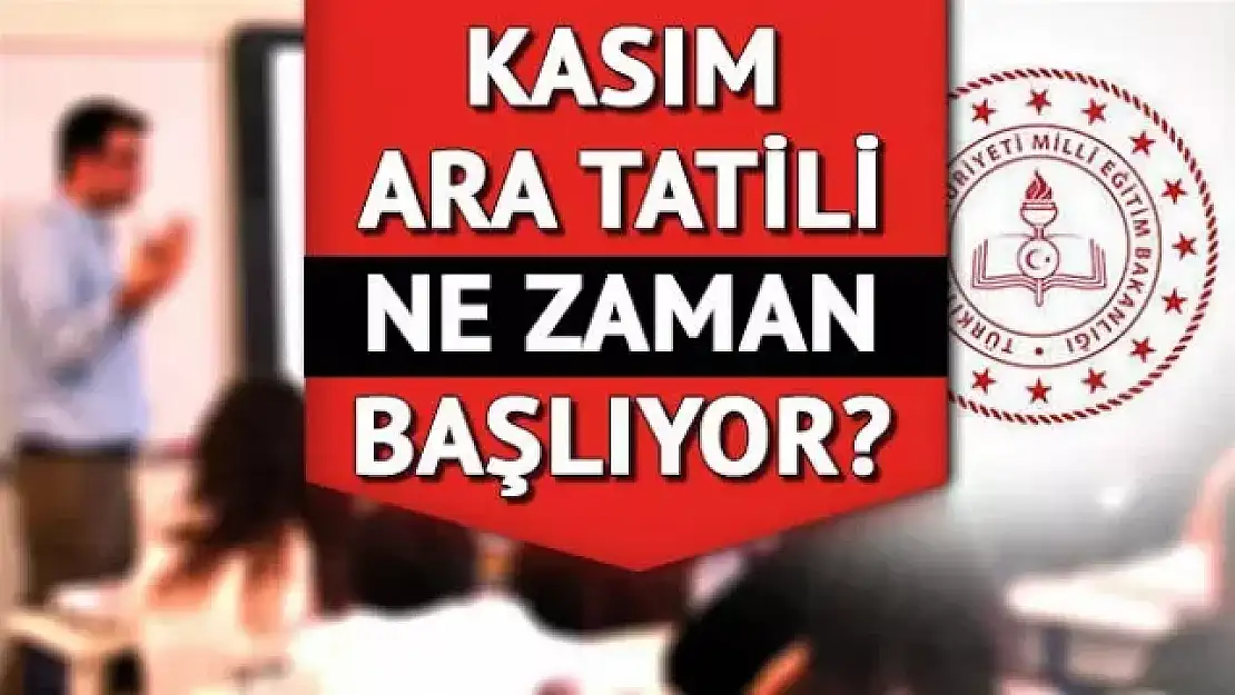 2022 okullarda ara tatil ne zaman başlıyor? Ara tatil ne zaman?