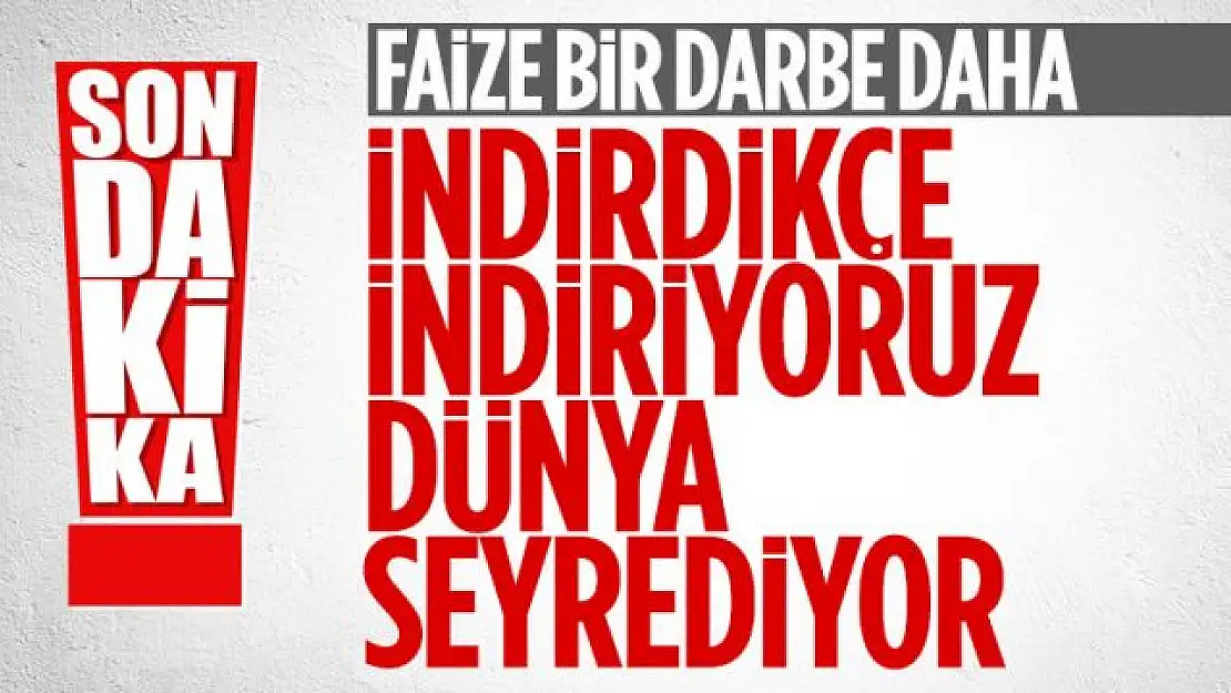 Merkez Bankası faizi kasımda yüzde 9'a indirdi