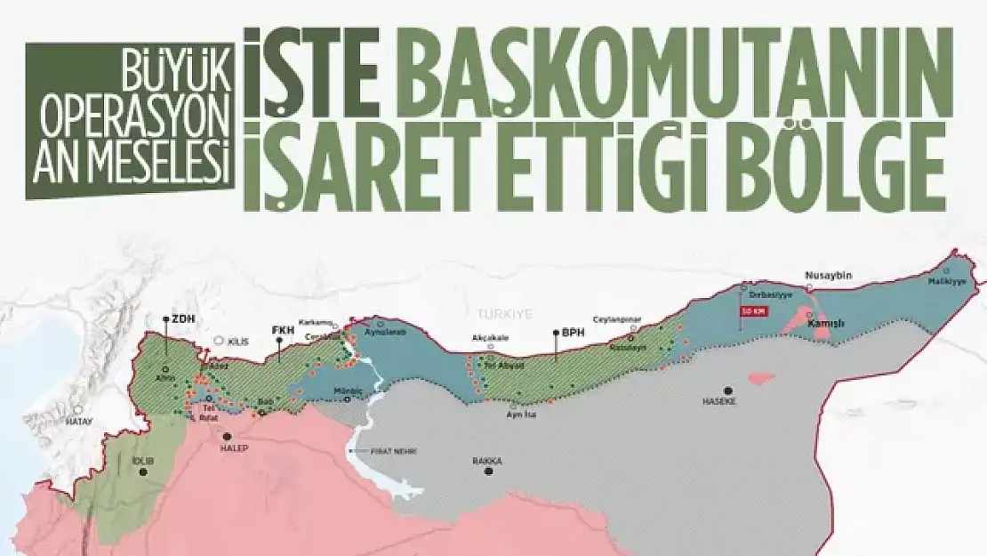 Operasyonlar sonrası güvenli sınır hattı nereye kadar uzanacak