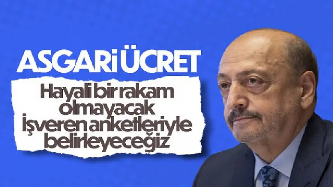 Son Dakika! Vedat Bilgin'den asgari ücret zammı açıklaması