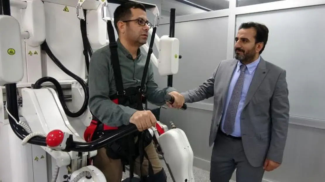 Van'da 'yürüme robotu' hastaların umudu oldu