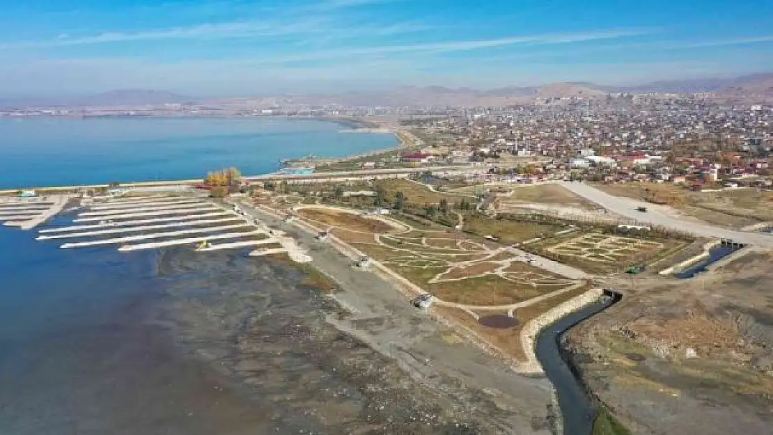 Van'ın biyolojik göletli parkı açılış için gün sayıyor