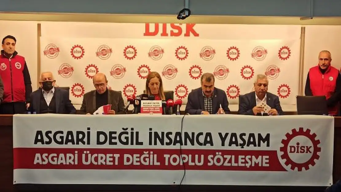 DİSK asgari ücret talebini açıkladı! Asgari ücret ne kadar olur?