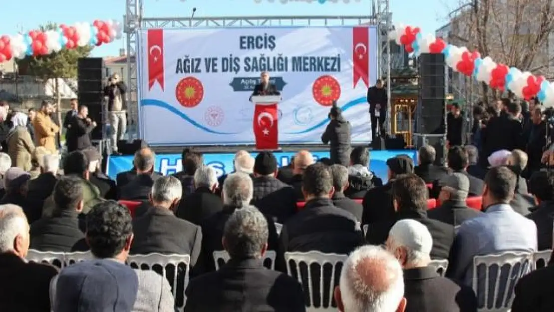 Erciş Ağız ve Diş Sağlığı Merkezi hizmete açıldı