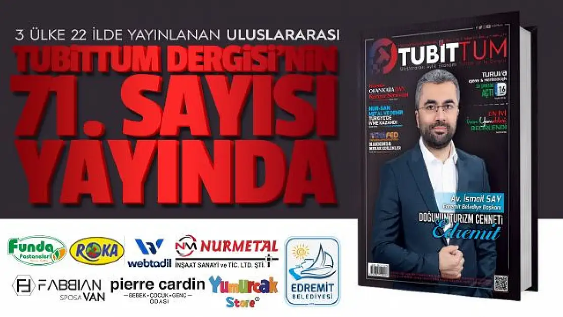 Uluslararası Tubittum dergisinin 71'nci sayısı çıktı