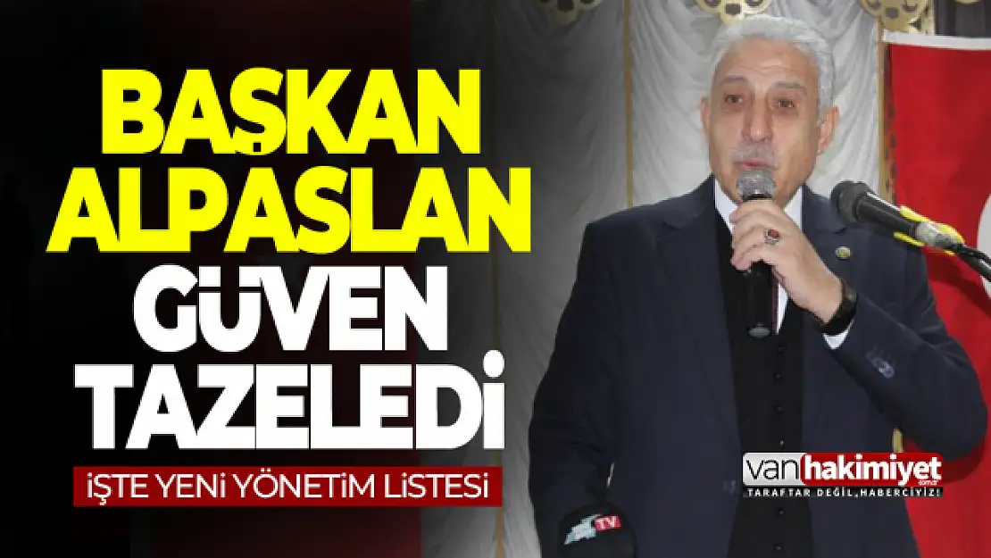 Faruk Alpaslan Güven Tazeledi