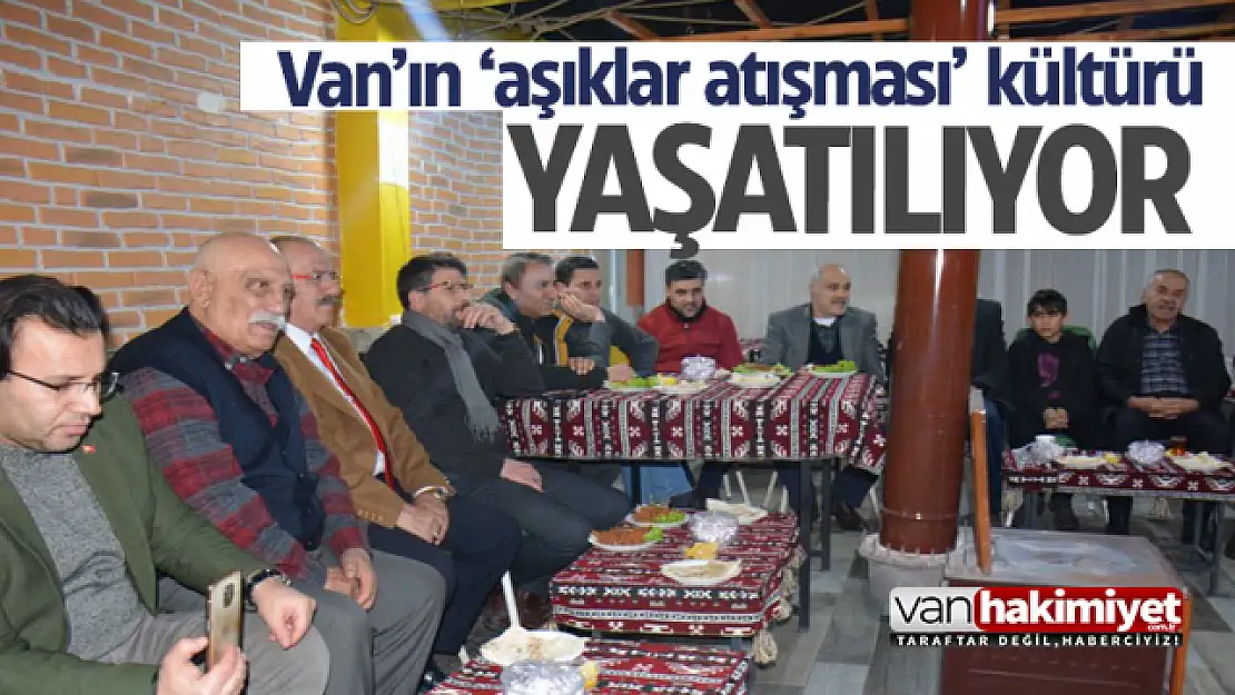 Van'da 'aşıklar kültürü' devam ettiriliyor