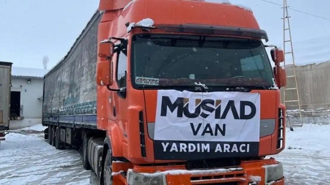 Genç MÜSİAD Van Şubesi'nden deprem seferberliği!