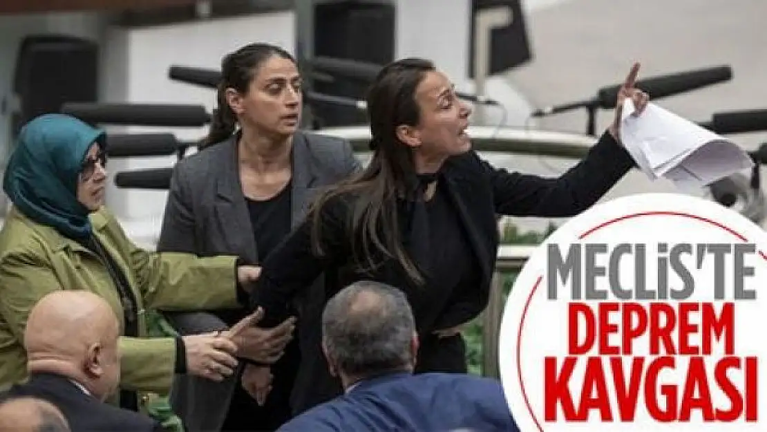 TBMM'de AK Parti ile HDP'li vekiller arasında deprem tartışması