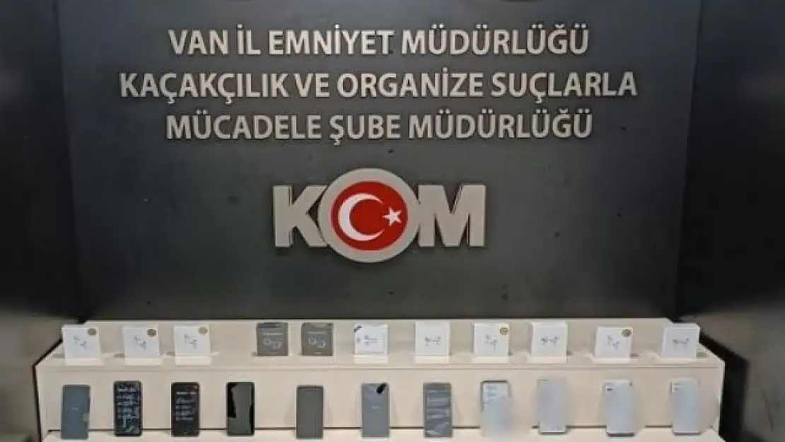 Van'da gümrük kaçağı malzeme ele geçirildi