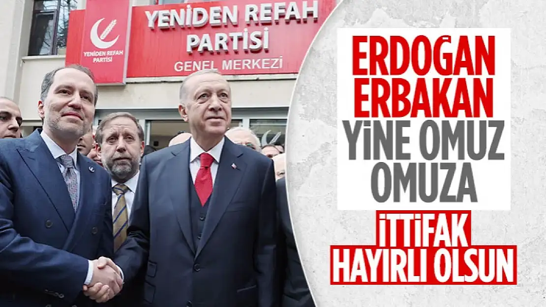 Cumhurbaşkanı Erdoğan'dan Yeniden Refah Partisi'ne ziyaret