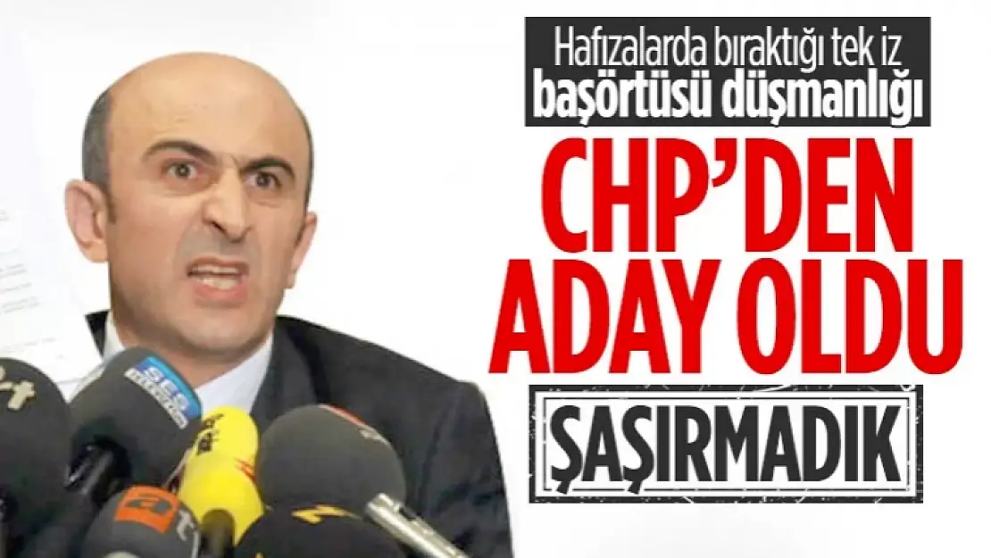 Ömer Faruk Eminağaoğlu CHP'den milletvekili adayı oldu