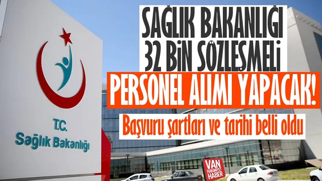 Sağlık Bakanlığı sözleşmeli personel alımı 2023