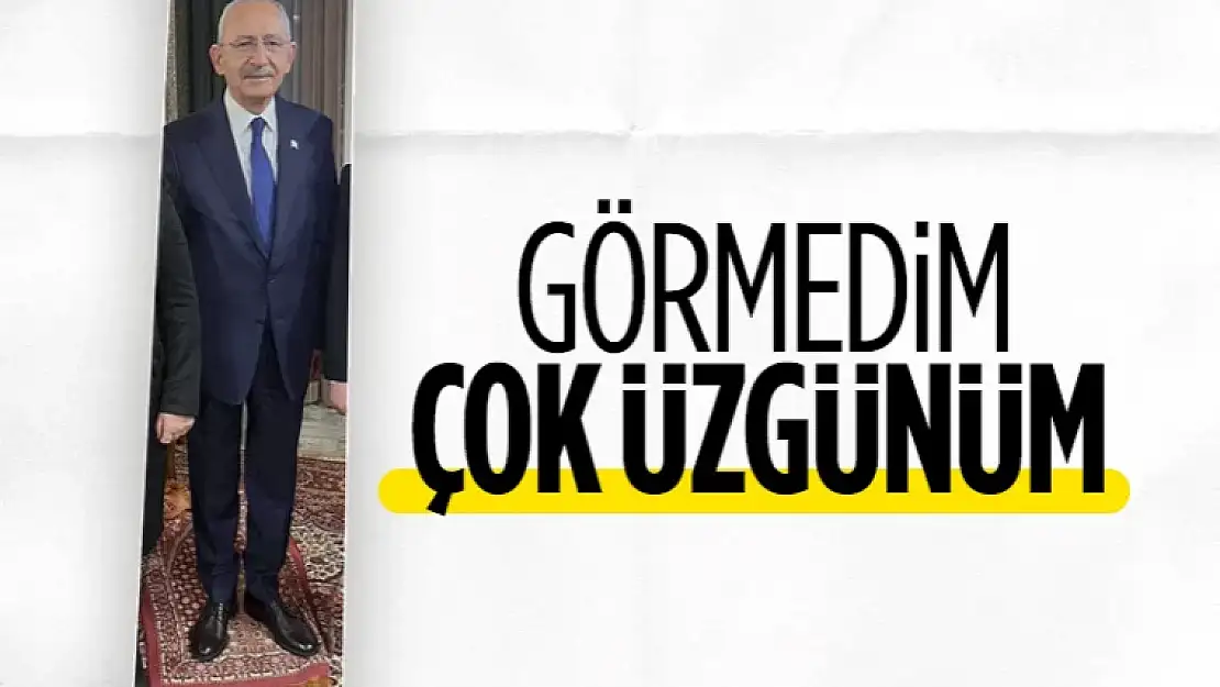 Seccadeye basan Kılıçdaroğlu'ndan açıklama! Çok üzgünüm...