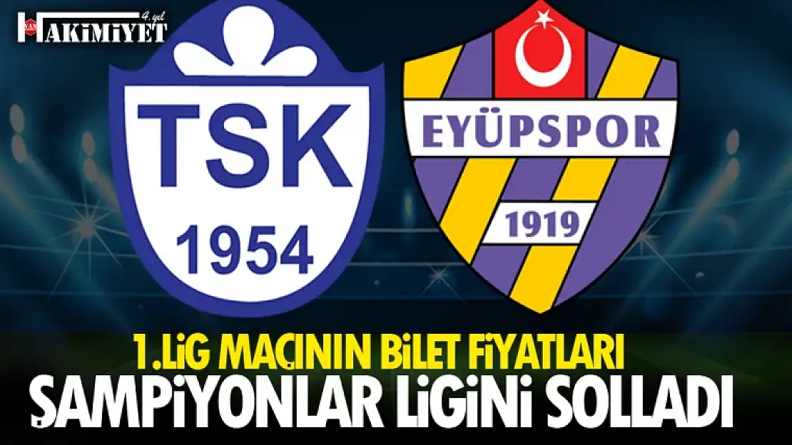 Tuzlaspor-Eyüpspor maçı biletlerine rekor fiyat!