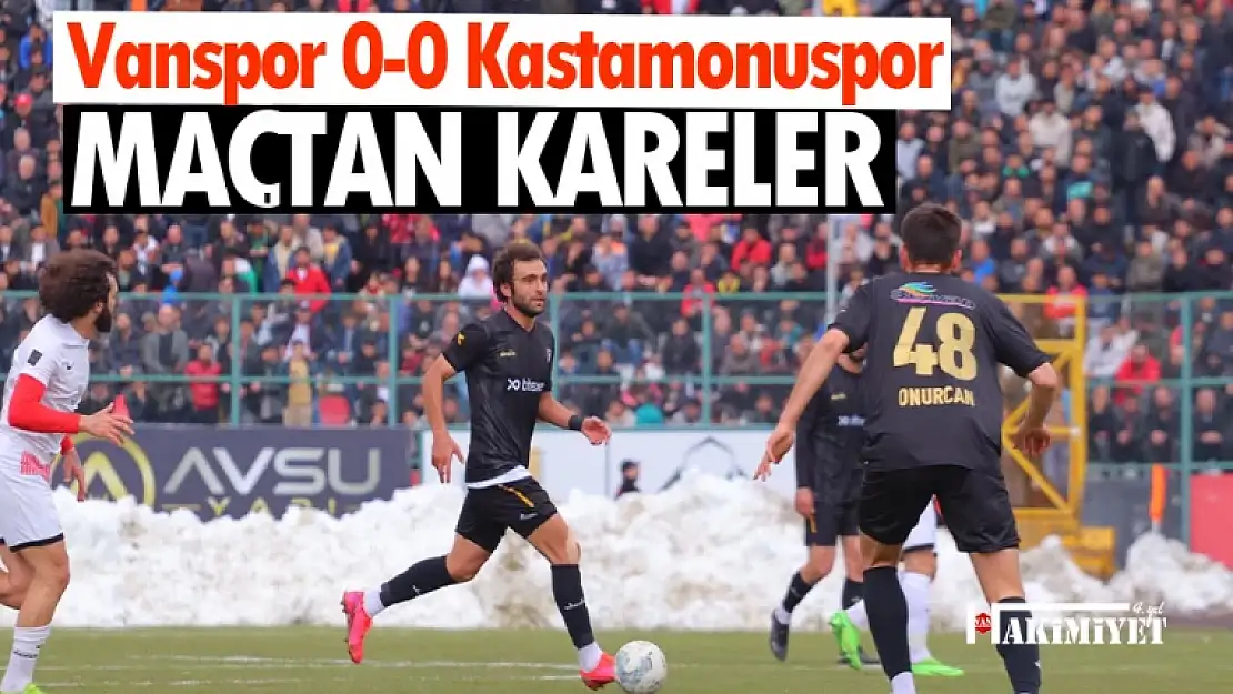 Vanspor FK 0-0 Kastamonuspor 1966 maçından kareler