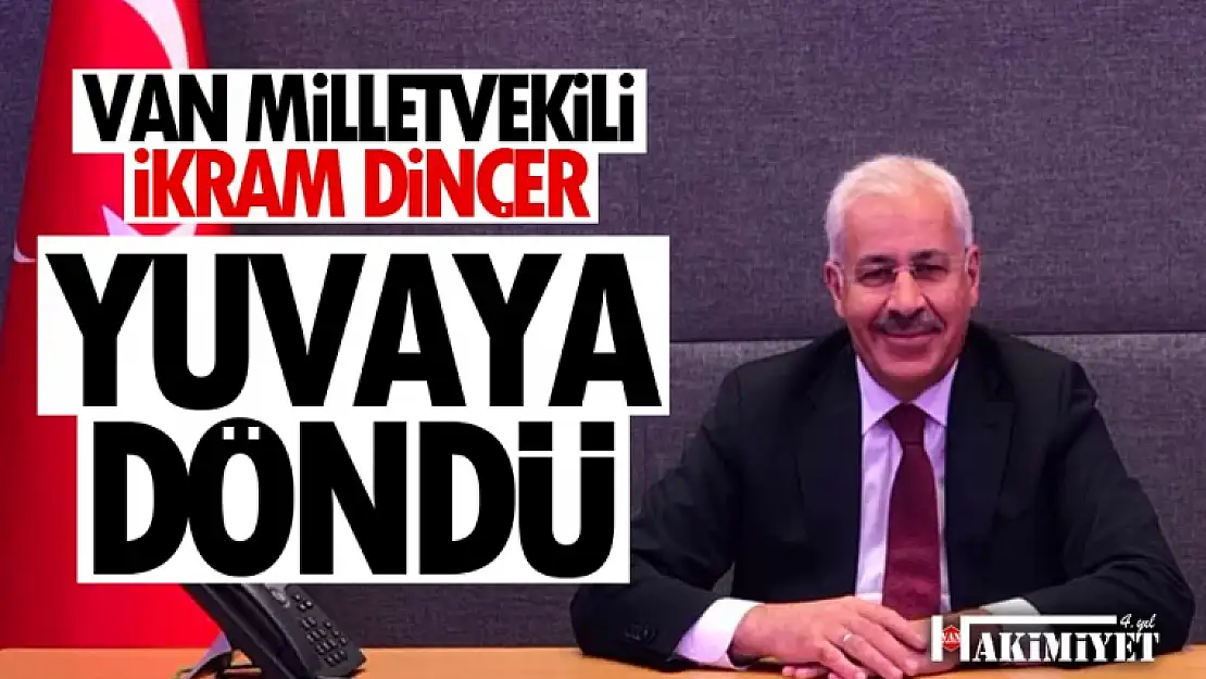 İkram Dinçer yeniden AK Parti'ye katıldı