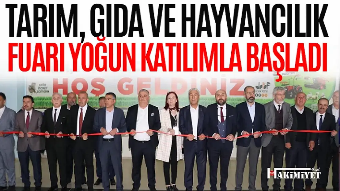 Van'da '13. doğu Anadolu tarım, hayvancılık ve gıda fuarı' başladı!