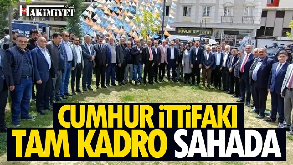 Van'da cumhur ittifakı'ndan esnaf ziyareti