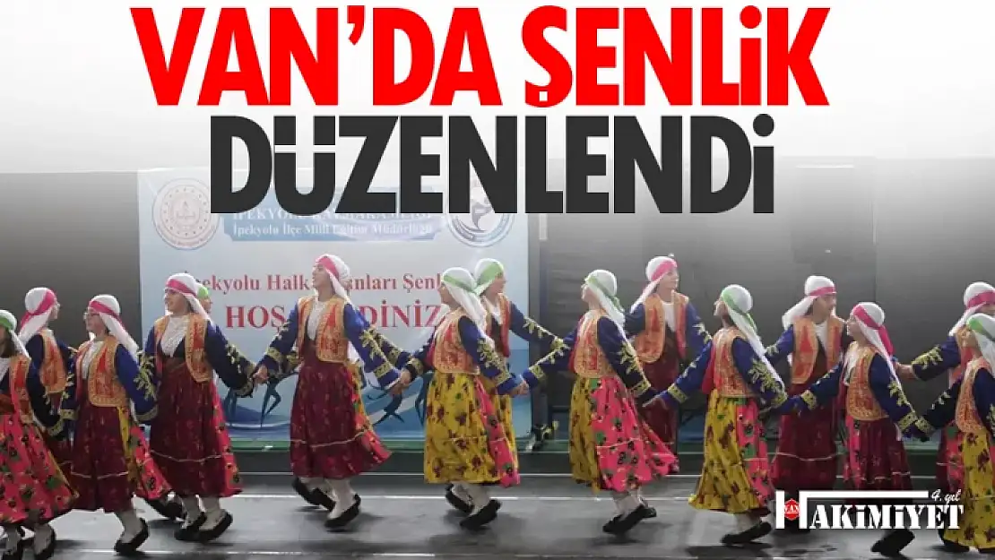 Van'da halkoyunları şenliği düzenlendi