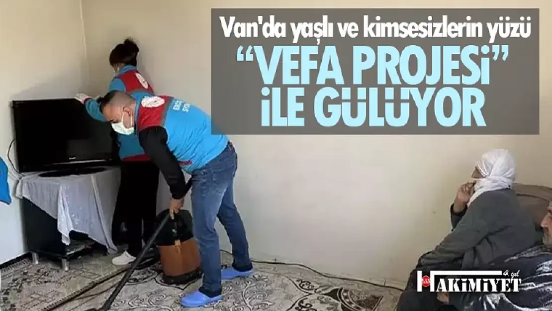 Van'da yaşlı ve kimsesizlerin yüzü