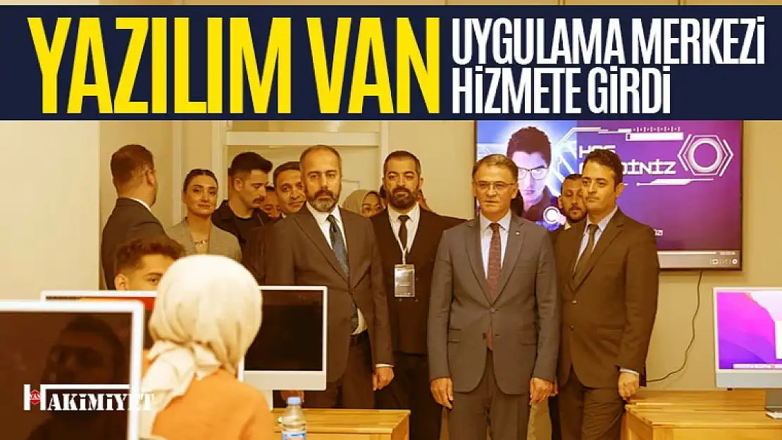 'Yazılım Van' projesinin ilk öğrencileri ders başı yaptı!