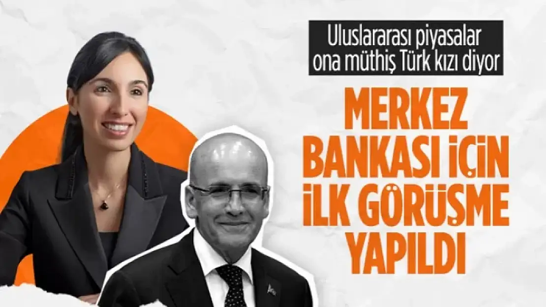 Ankara'da Merkez Bankası temasları: Mehmet Şimşek ile Hafize Gaye Erkan görüştü