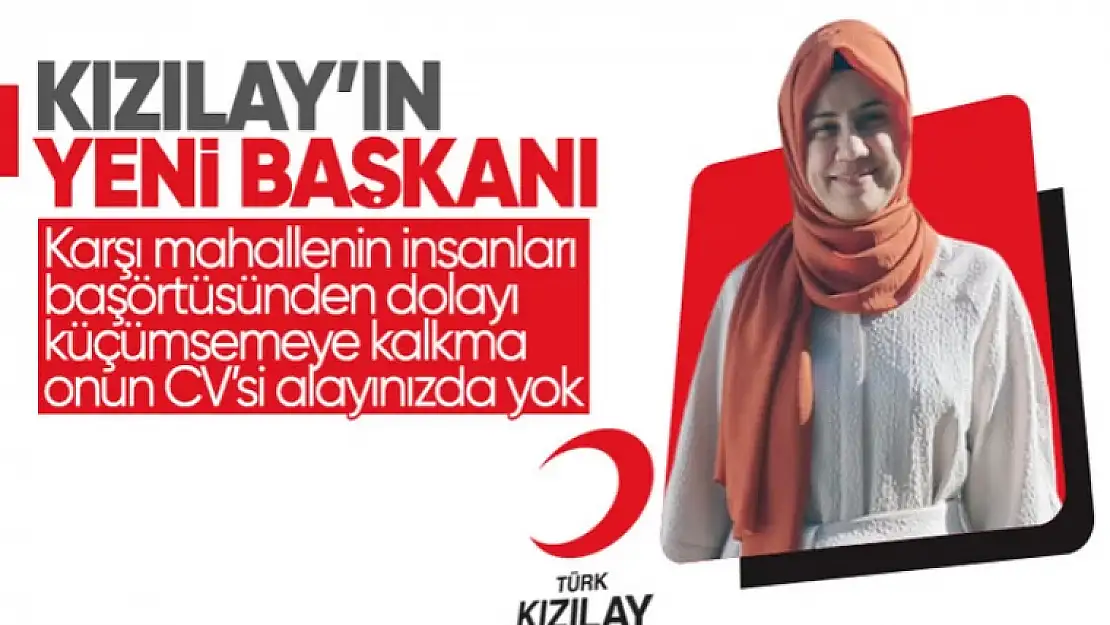 Kızılay Başkanlığı'na Prof. Dr. Fatma Meriç Yılmaz getirildi