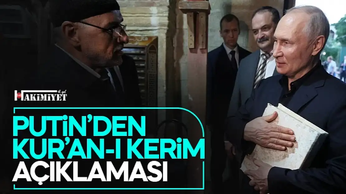 Putin'den Kur'an-ı Kerim açıklaması! Rusya'da saygısızlık suçtur