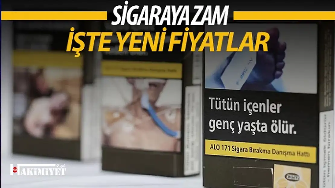 Sigaraya çok büyük zam geldi! İşte güncel sigara fiyatları