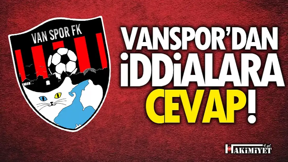 Vanspor denetleme ve bir çok iddiaya cevap verdi