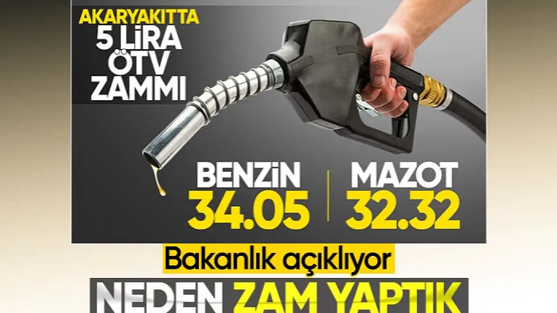 Bakanlık ÖTV artışıyla ilgili açıklama yaptı