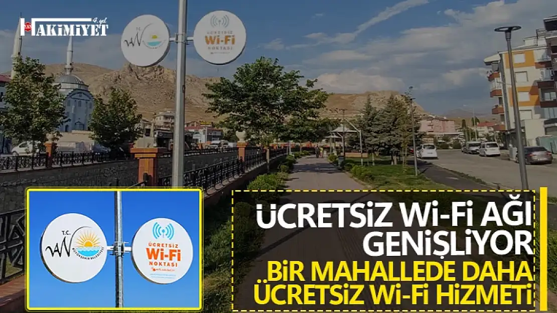 Büyükşehir Belediyesi Wİ-Fİ ağını genişletiyor