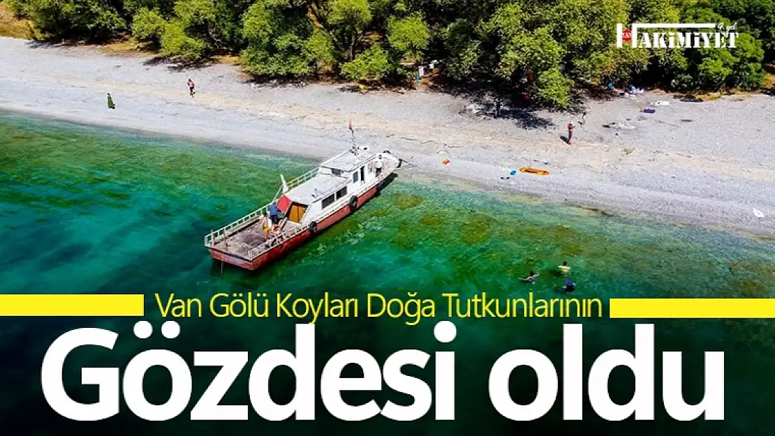 Van Gölü Koyları Doğa Tutkunlarının Gözdesi Oldu