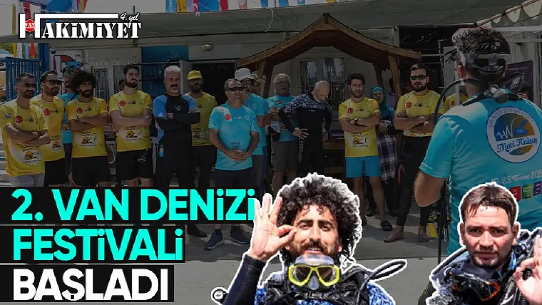 2. Van Denizi Festivali Başladı