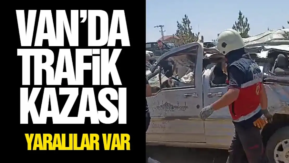 Van'da kontrolden çıkan otomobil takla attı: 4 yaralı