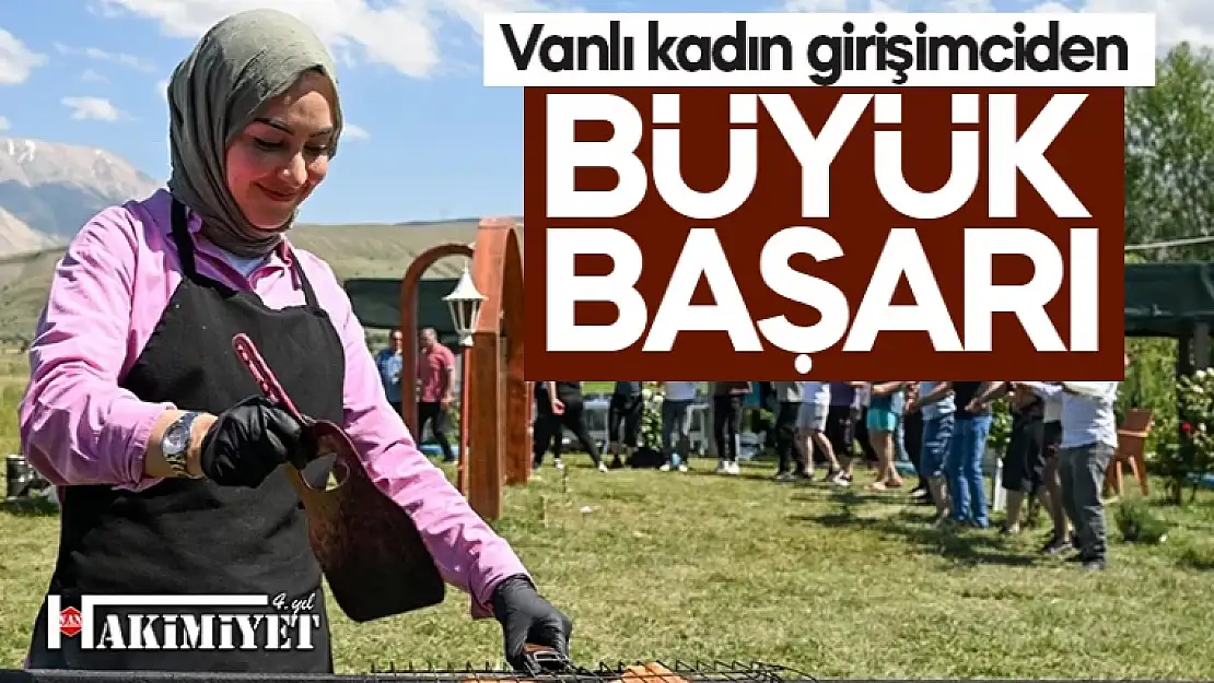 Vanlı kadın girişimciden büyük başarı