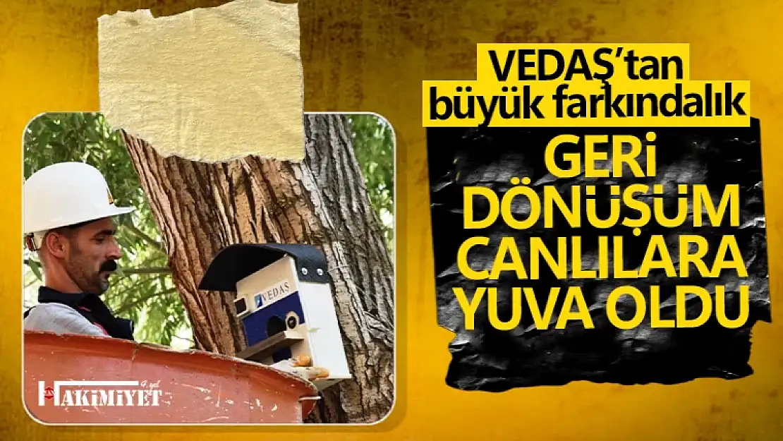 VEDAŞ'tan büyük geri dönüşüm farkındalığı!