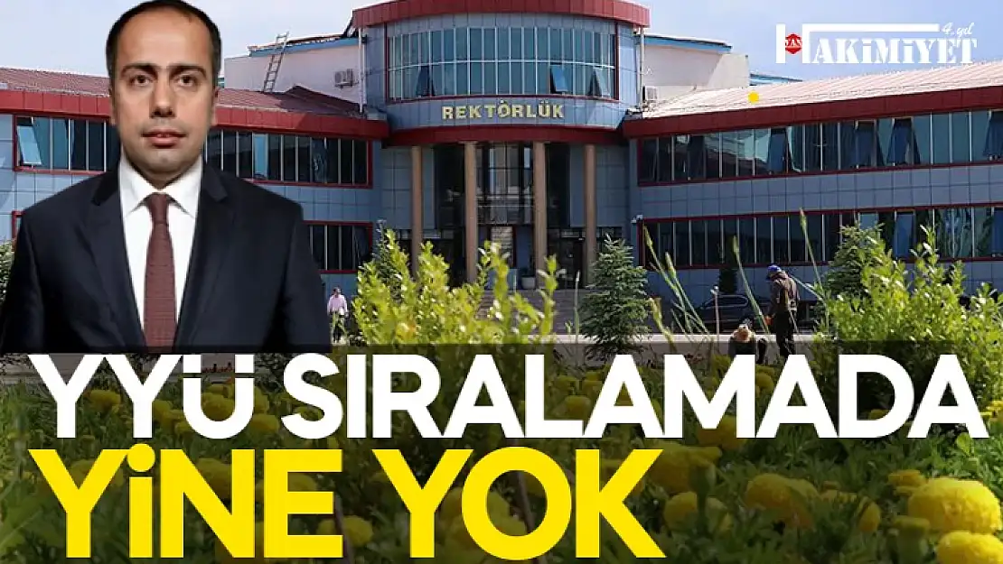 YYÜ Dünya sıralamasına yine giremedi!