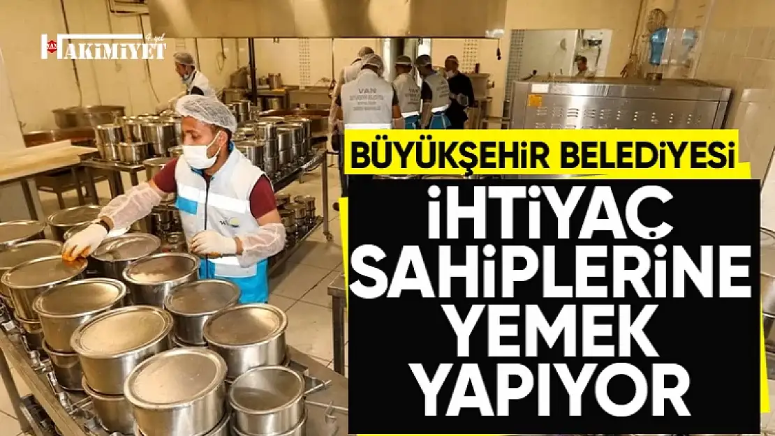 Büyükşehir Belediyesi ihtiyaç sahiplerine yemek servisi yapıyor